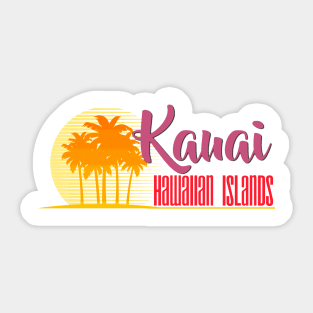 Life's a Beach: Kauai, Hawaiian Islands Sticker